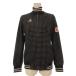  Le Coq s Porte .fle coq sportif джерси Zip выше жакет спорт одежда общий рисунок черный розовый M 260602E женский 
