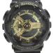  Casio ji- амортизаторы CASIO G-SHOCK наручные часы кварц GA-110GB черный × Gold ka ramen z