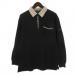  Kenzo KENZO GOLF рубашка-поло длинный рукав Golf одежда 3 черный 260817E #GY09 мужской 