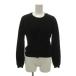  Kimi jimaKIMIJIMAbtikBOUTIQUE ансамбль вязаный кардиган свитер V шея длинный рукав короткий рукав кашемир 36 чёрный черный /NU