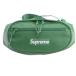  Supreme SUPREME 24AW Leather Waist Bag BOX LOGO box Logo поясная сумка зеленый *AA* мужской 