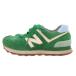 �j���[�o�����X NEW BALANCE WL574SPA �X�j�[�J�[ �X�G�[�h 22cm �� �O���[�� /TQ ��GY09 ���f�B�[�X