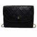  Chanel CHANEL Vintage здесь Mark matelasse цепь сумка на плечо небольшая сумочка есть перевод BLACK( черный ) женский 