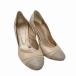  Diana DIANA миндаль tu высокий каблук ламе кожа туфли-лодочки 24cm BEIGE( бежевый ) женский 