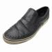  дизель DIESEL SUB-WAYS II кожа туфли без застежки 28.5cm BLACK( черный ) мужской 