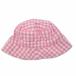  Miki House mikihouse one отметка ... вышивка проверка шляпа шляпа розовый Kids 