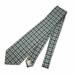  Margaret Howell MARGARET HOWELL местного производства товар шелк 100% в клетку галстук зеленый мужской 