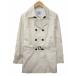  J Press J.PRESS водоотталкивающий 80/2 T/Ctsu il тренчкот 11(L) LIGHTBEIGE( свет бежевый ) весна осень женский 