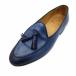  балка wikBerwick 4951 semi a два колеса отделка корочка кожа кисточка Loafer 40(25.5cm) BLUE( голубой ) мужской 
