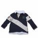  Zara ZARA Baby Boy рубашка воротник Layered рубашка-поло cut and sewn 18/24 темно-синий Kids 