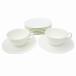 Noritake Noritake ENSEMBLE WHITE ансамбль белый cup & блюдце 2 покупатель / блюдце 6 листов 10 позиций комплект WHITE( белый ) прочее 