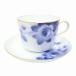  абельмош OKURA Ookura Touen J.B голубой rose cup & блюдце 1 покупатель WHITE/BLUE( белый / голубой ) прочее 