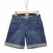  Roxy ROXY Estilo стрейч джерси Denim шорты голубой женский 