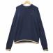  Tommy Hilfiger TOMMY HILFIGER хлопок вязаный свитер L темно-синий мужской 