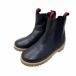 BONTON искусственная кожа со вставкой из резинки короткие сапоги 33(21cm соответствует ) темно-синий Kids 