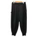 wa стул Lee Y-3 GK4567 CLASSIC REFINED WOOL CUFF PANTS шаровары низ шерсть . tuck Logo M чёрный черный мужской 