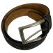  solid латунь SOLID BRASS ремень натуральная кожа Италия производства одноцветный хаки мужской женский 