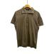 Epoca womoEPOCA UOMO рубашка-поло короткий рукав одноцветный linen8VV78-895-42 46 чай Brown мужской 