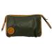  Hunting World HUNTING WORLD ручная сумочка клатч сумка Logo винил застежка-молния открытие и закрытие хаки зеленый Brown мужской 