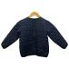 pti мой npetit main жакет длинный рукав Kids девочка одноцветный 120 темно-синий темно-синий женский 