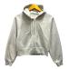  american Hori kAmerican Horic Parker f-ti Zip выше ламе длинный рукав M silver gray женский 
