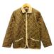  Lavenham LAVENHAM стеганная куртка блузон нейлон с хлопком длинный рукав 36 чай Brown бежевый женский 