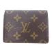  Louis Vuitton LOUIS VUITTON M62920 монограмма Anne verop*karutodu vi jito футляр для карточек футляр для визитных карточек Brown чай мужской rete