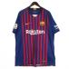  Nike NIKE FC Barcelona 18/19 форменная рубашка короткий рукав Home копия полоса глубокий королевский синий XL мужской 
