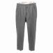  Armani koretsio-niARMANI COLLEZIONI брюки слаксы распорка Silhouette центральный Press 48 серый /JS мужской 