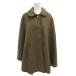 steinbock Vintage накидка перо ткань палантин проверка шерсть 36 зеленый зеленый /FF #GY47 женский 