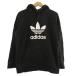  Adidas Originals adidas originals Parker длинный рукав тянуть надкрылок -do Logo принт обратная сторона шерсть хлопок чёрный черный L мужской 