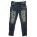 AMERICAN EAGLE American Eagle авария повреждение Denim джинсы USA 29×30 индиго woshu обработка /SC мужской 