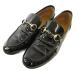  Gucci GUCCI Loafer шланг bit pa палатка кожа эмаль 283644 черный 34 1/2 женский 