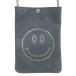  салон do Alphard SALON DE ALFURD Smile smaposhe смартфон плечо кожа пепельно-голубой #GY99 женский 