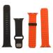 Applewatch для 2 шт. комплект силикон частота чёрный черный orange прочее 