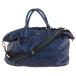  Anya Hindmarch ANYA HINDMARCH 2way сумка "Boston bag" сумка на плечо змея кожа питон кожа металлик голубой #GY99 женский 