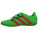  Adidas adidas Ace 16.4 IN Junior Индия a обувь липучка AQ5806 солнечный зеленый амортизаторы розовый 24.5cm Kids 