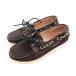  Chanel CHANEL deck shoes замша цепь 36 23cm чай Brown /UO IBO61 женский 