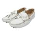  Tod's TOD'S обувь для вождения deck shoes кожа 35 примерно 22cm слоновая кость серия IBO79 0908 женский 