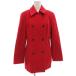  J Crew J.CREW бушлат бушлат короткий двойной шерсть 8P красный красный /GV женский 