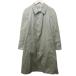  Aquascutum AQUASCUTUM 90s Vintage пальто с отложным воротником подкладка house проверка длинный Британия производства оттенок бежевого IBO85