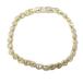  Swarovski SWAROVSKI теннис браслет crystal цепь Gold цвет #GY99 0418 женский 