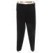 AOKI Pajama SUITS пижама костюм прекрасный товар слаксы M чёрный черный одноцветный центральный Press талия резина /TQ мужской 
