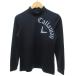  Callaway одежда для гольфа cut and sewn длинный рукав Logo принт с высоким воротником чёрный черный M женский 