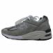 �j���[�o�����X NEW BALANCE ���i �X�j�[�J�[ 990V2 M990GY2 ���b�V�� �X�G�[�h�ؑ� USA�� �O���[ 27cm �����Y