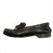  Reagal REGAL стеганый кисточка Loafer платье обувь обувь кожа 24cm чёрный черный женский 
