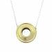  новый товар с отделкой новый такой же превосходный товар Tiffany paroma* Picasso Magic Circle колье подвеска SV925 K18 серебряный Gold #3