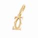 новый товар с отделкой новый такой же превосходный товар Cartier Cartier K18YG двойной C 2C Logo колье подвеска с цепью очарование аксессуары *4