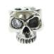 GUILLAUMEgi ROME G- твердый Skull подвеска с цепью очарование P-012 SILVER 925 серебряный циркон бренд б/у одежда bektoru б/у ^#2