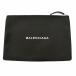  Balenciaga BALENCIAGA EVERYDAY LOGO CLIP M Every tei Logo зажим M кожа сцепление ручная сумочка 485110 1000 A 1669 чёрный bla